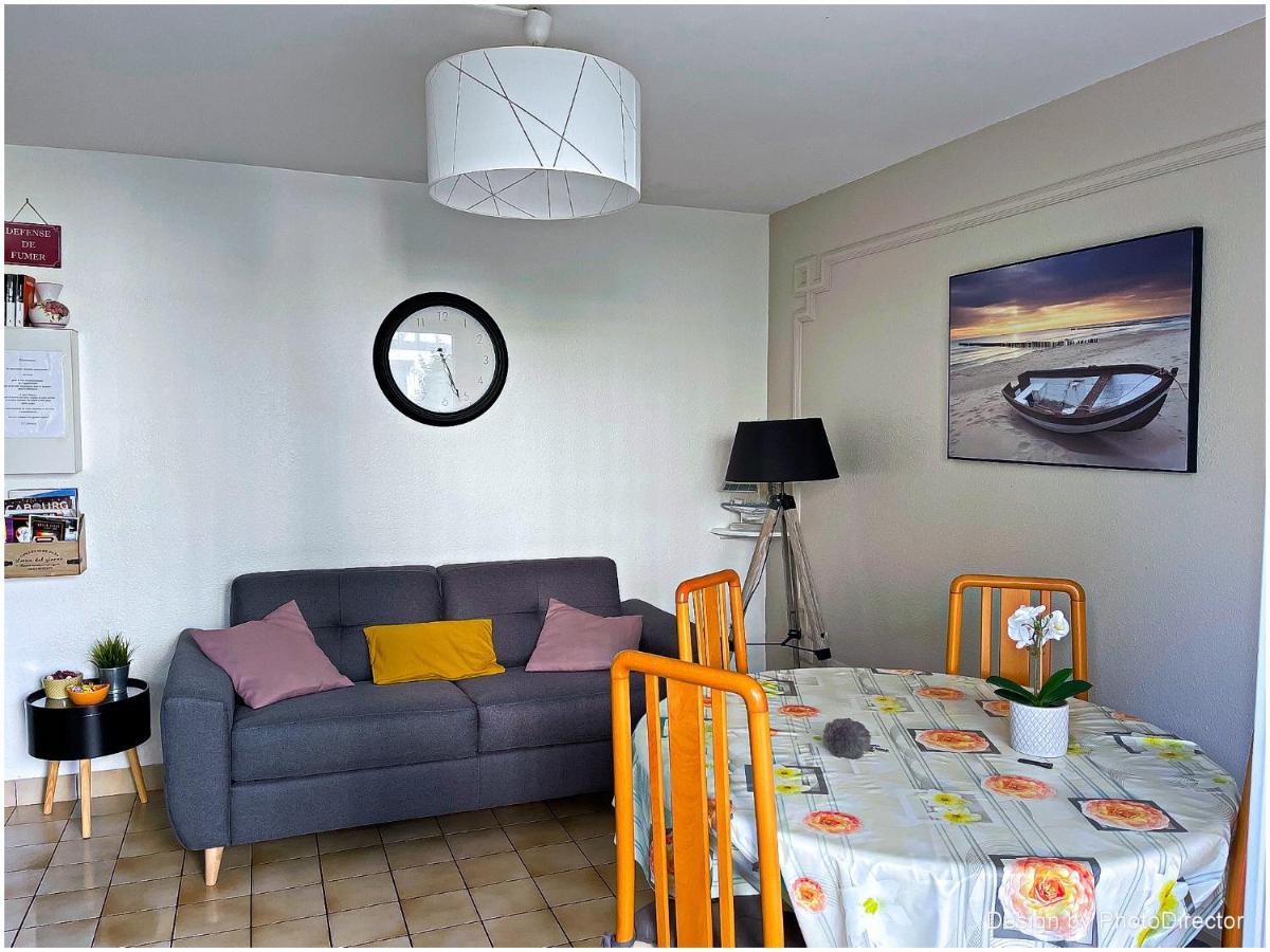 Cabourg, Appartement Plain Pied Avec Terrasse Acces Direct A La Plage Zewnętrze zdjęcie
